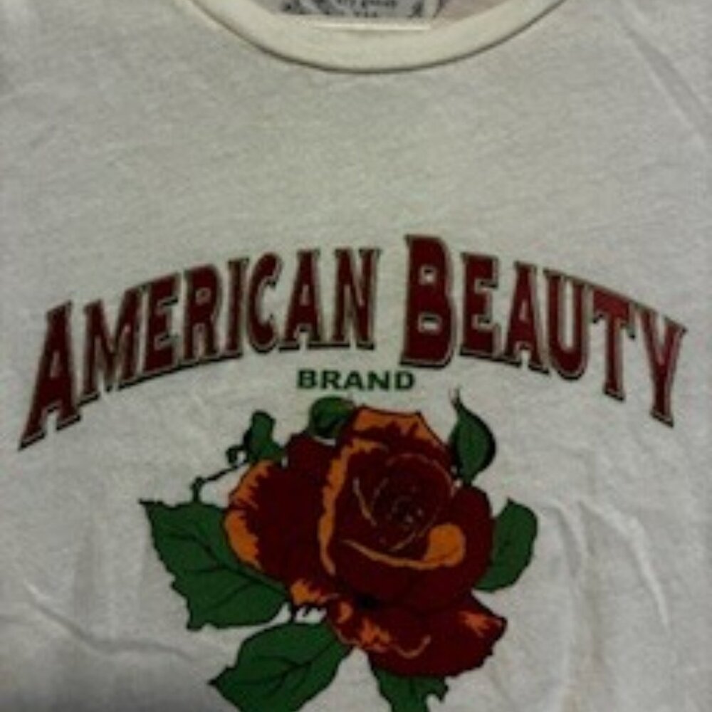 American Beauty "Oranges and Grapefruit" Vintage Short Sleeve Tee Size Small - Picture 4 of 7